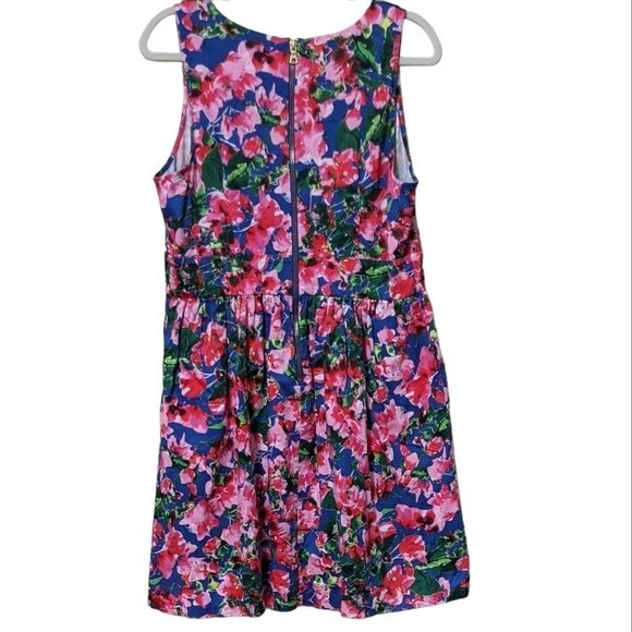 Millie for Design Nation floral pattern vneck sleeveless summer dress 16 - Picture 2 of 9